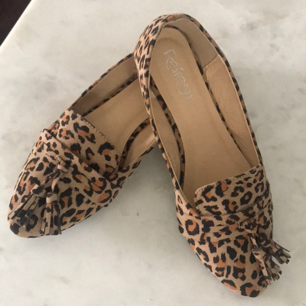🐆NEW! LAST ONE!  Leopard flat loafers🐆 Size 8 - Picture 8 of 8